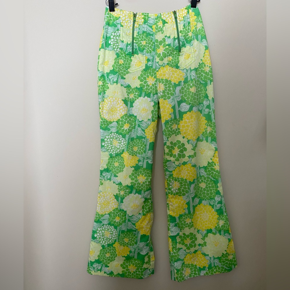 vintage lilly pulitzer 60s 70s trousers